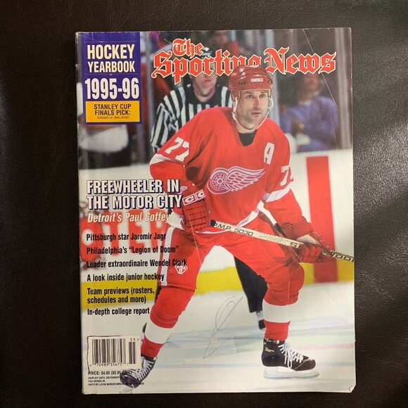 hockey yearbook1995/96